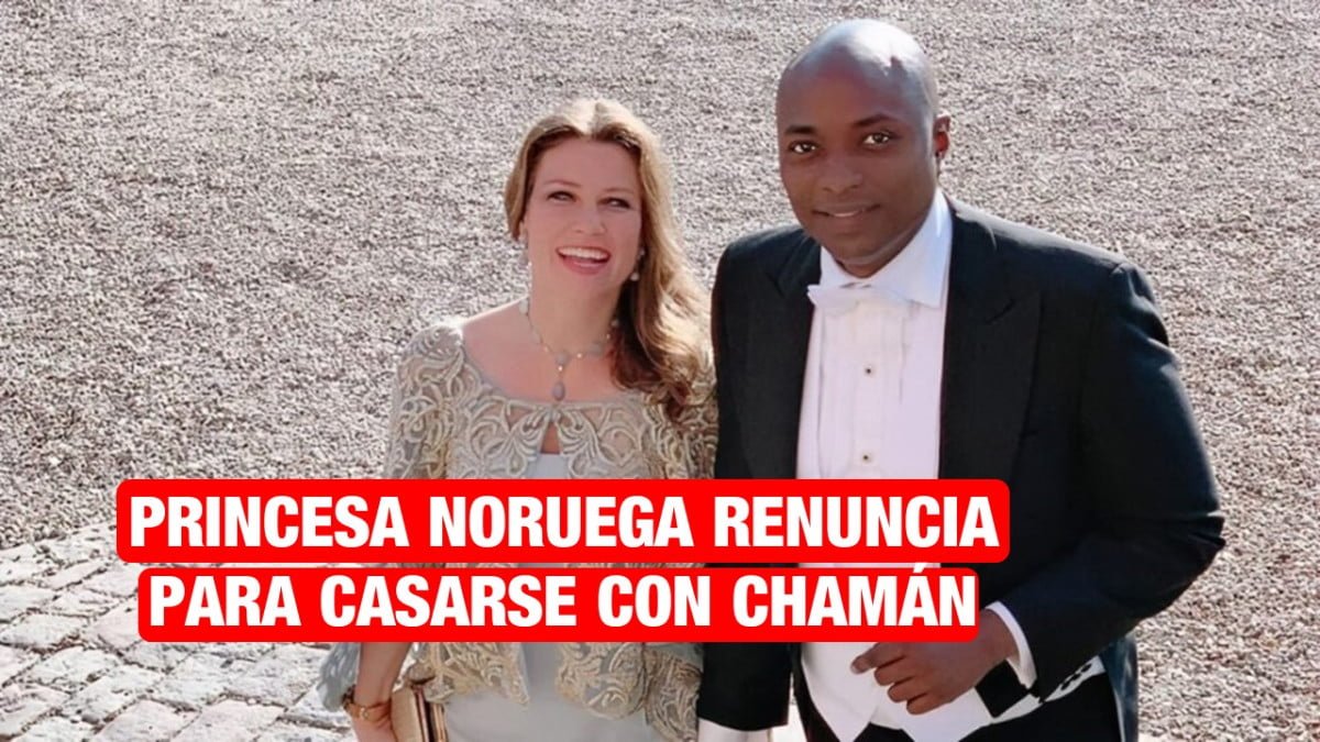 Princesa de Noruega renuncia a su título para casarse con un chamán