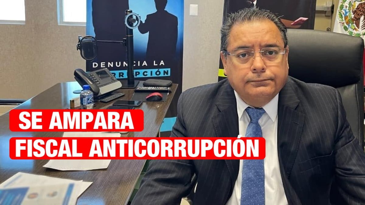 Se ampara Fiscal Anticorrupción para evitar ser cesado.