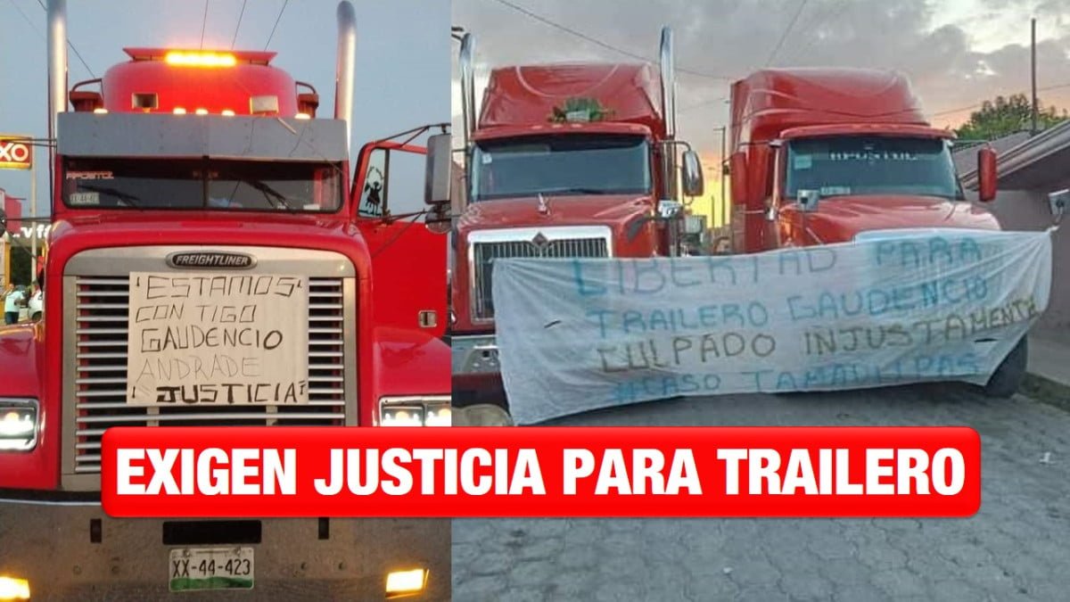 Exigen justicia para trailero