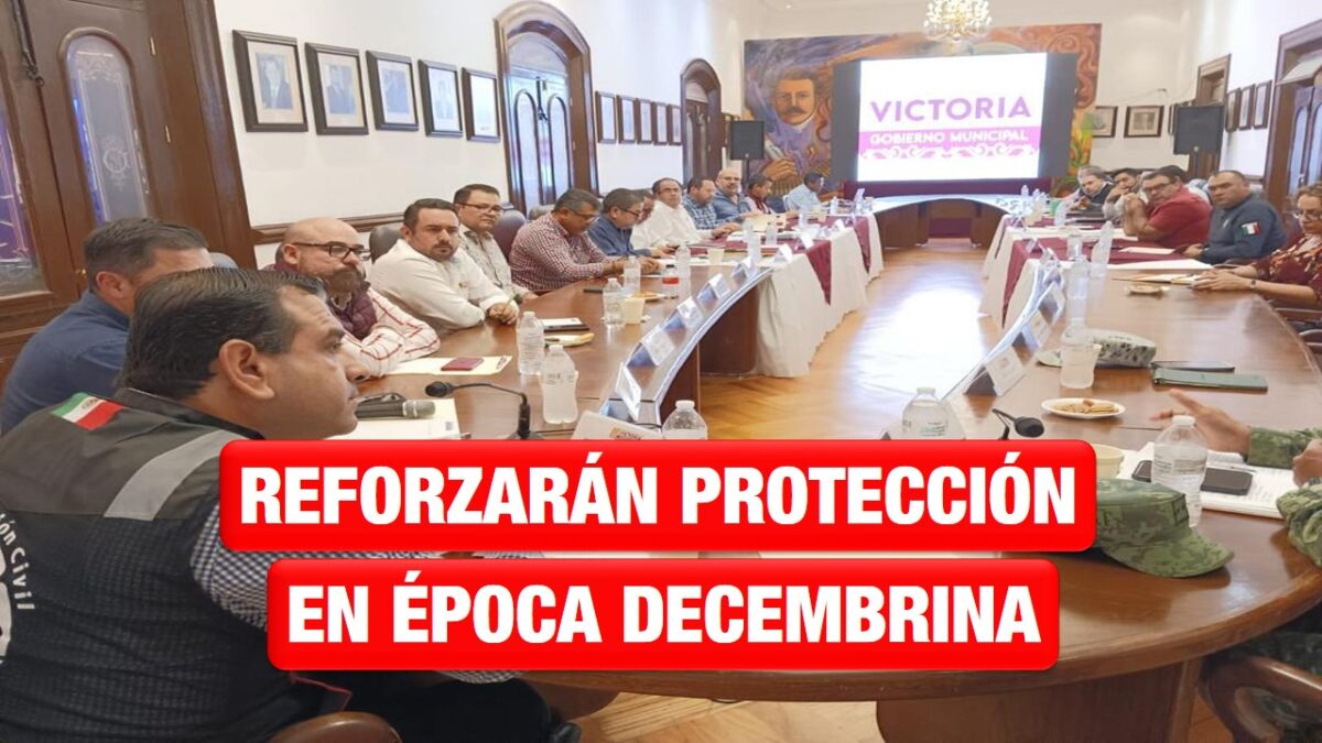 Estado y Municipio reforzarán protección en época decembrina