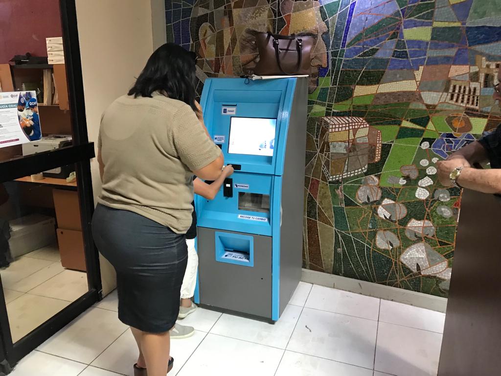 Activan cajero automático de actas de nacimiento en presidencia municipal de Matamoros