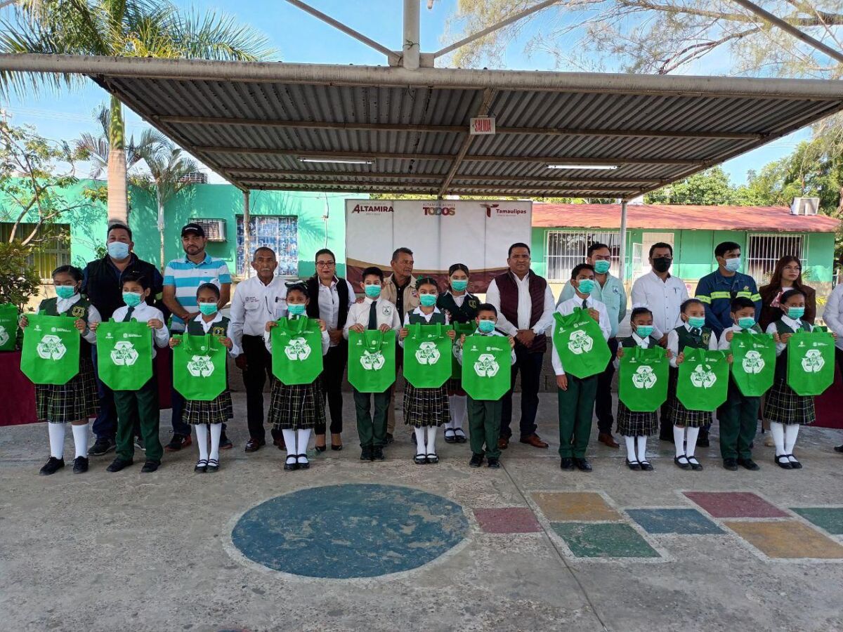 Arranca programa de conciencia ecológica en 28 instituciones educativas en Altamira
