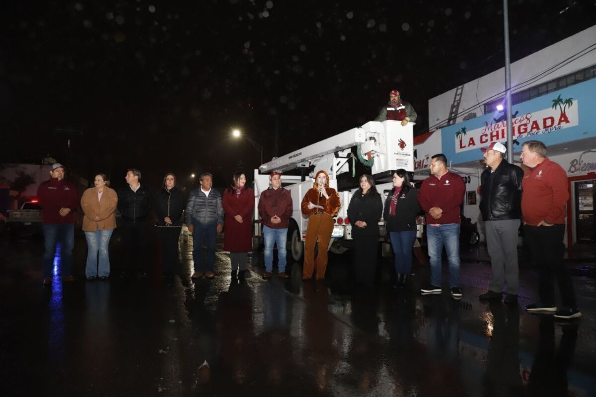 Con programa “Se Prende” gobierno de NLD mejorará iluminación en el sur y poniente