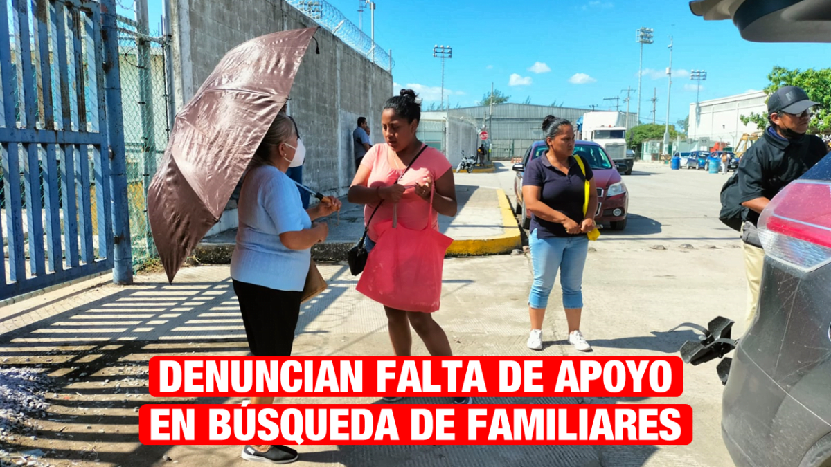 Familiares de obreros desaparecidos en el Pánuco denuncian falta de apoyo de autoridades
