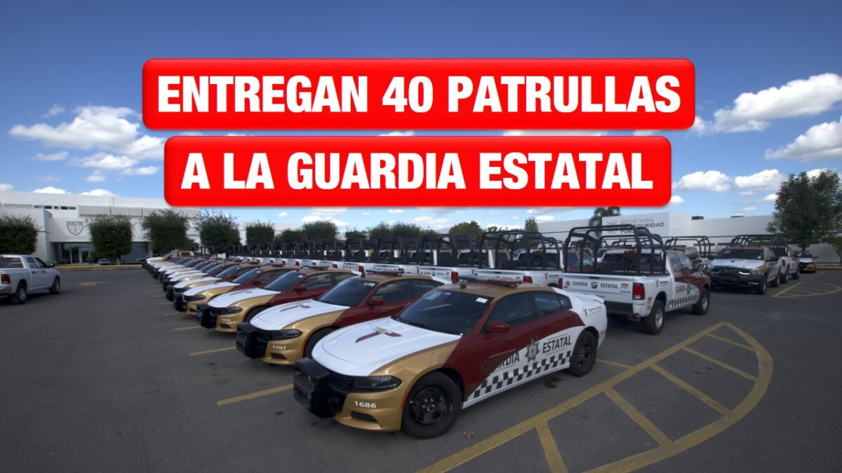 Entrega gobernador primeras 40 patrullas a la nueva Guardia Estatal