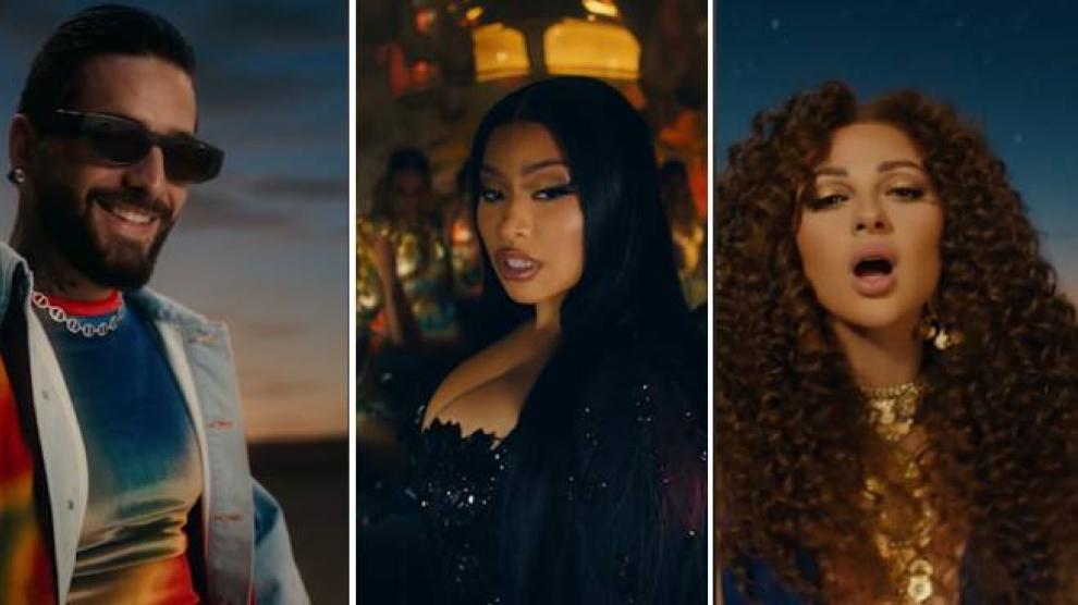 Maluma y Nicki Minaj, juntos en una nueva canción para el mundial Qatar 2022: «Tukoh taka»