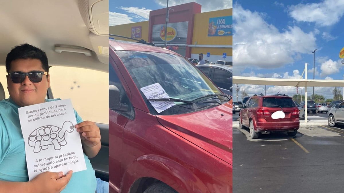 Matamorense crea campaña de concientización vial en estacionamientos