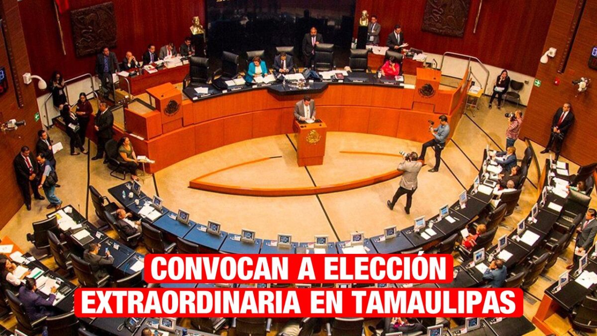 Convocan a elección extraordinaria en Tamaulipas, declaran vacante escaño de senador Faustino López