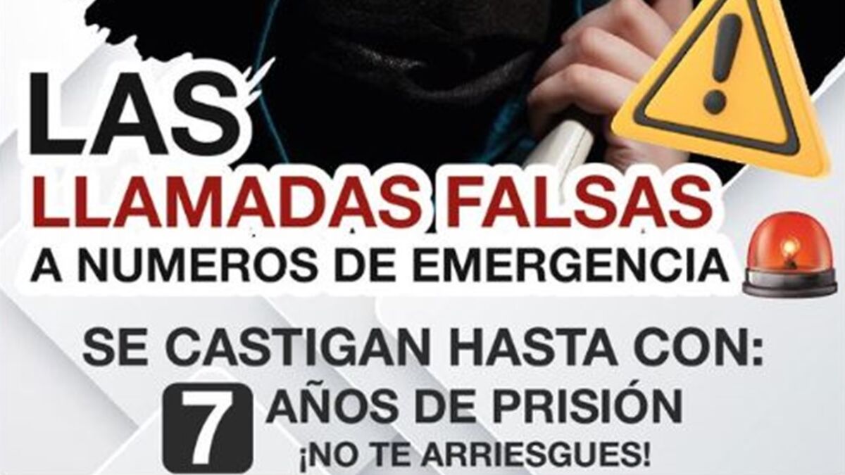 Hasta 7 años de prisión por llamadas falsas a números de emergencia en Tamaulipas
