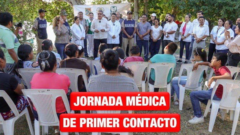 Coadyuva Altamira con SEMAR en “Jornada Médica de Primer Contacto”