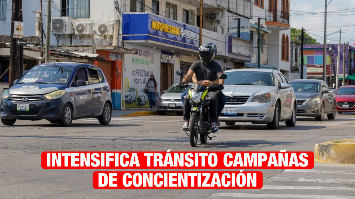 Intensifica Tránsito Madero Campañas de Concientización
