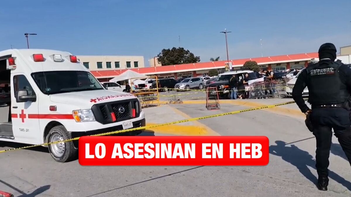Asesinan a hombre en estacionamiento de HEB