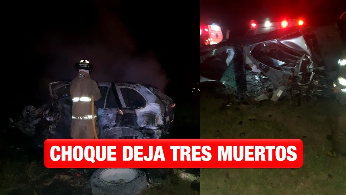 Choque en carretera de Tamaulipas deja tres muertos