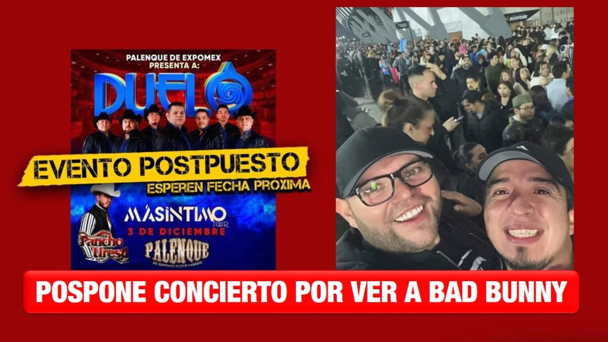 Duelo pospone concierto en Tamaulipas