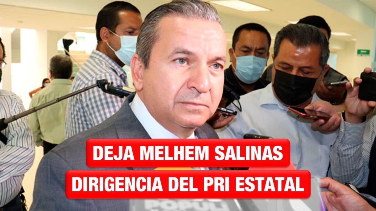 Deja Edgar Melhem dirigencia del PRI en Tamaulipas