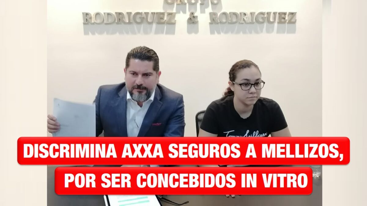 Denuncian a AXXA Seguros por discriminar a mellizos, sólo porque fueron concebidos In vitro