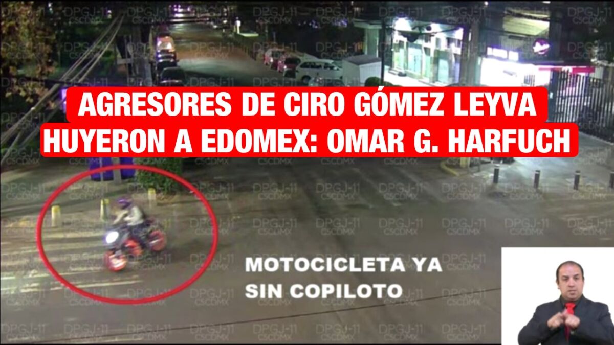 Agresores de Ciro Gómez Leyva huyeron a Edomex: Gracía Harfuch