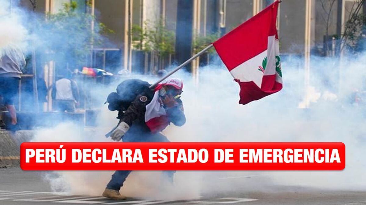 Perú declara estado de emergencia por 30 días