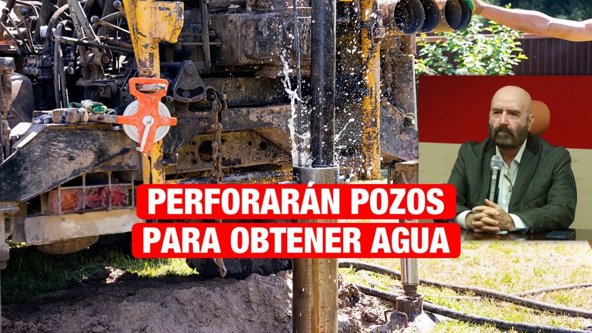 Perforarán dos pozos en Victoria para obtención de agua.