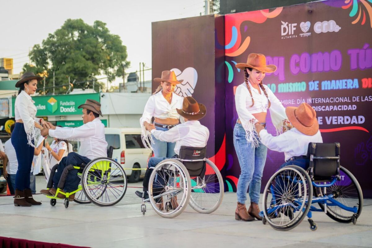 Cumple DIF Altamira meta para adquirir aparatos funcionales