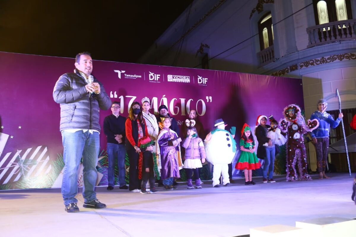 Miles de victorenses disfrutan el festival navideño 17 Mágico