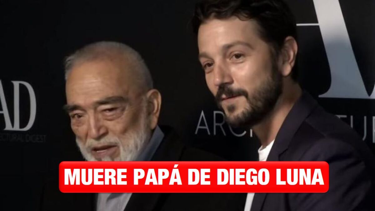 Muere el papá de Diego Luna