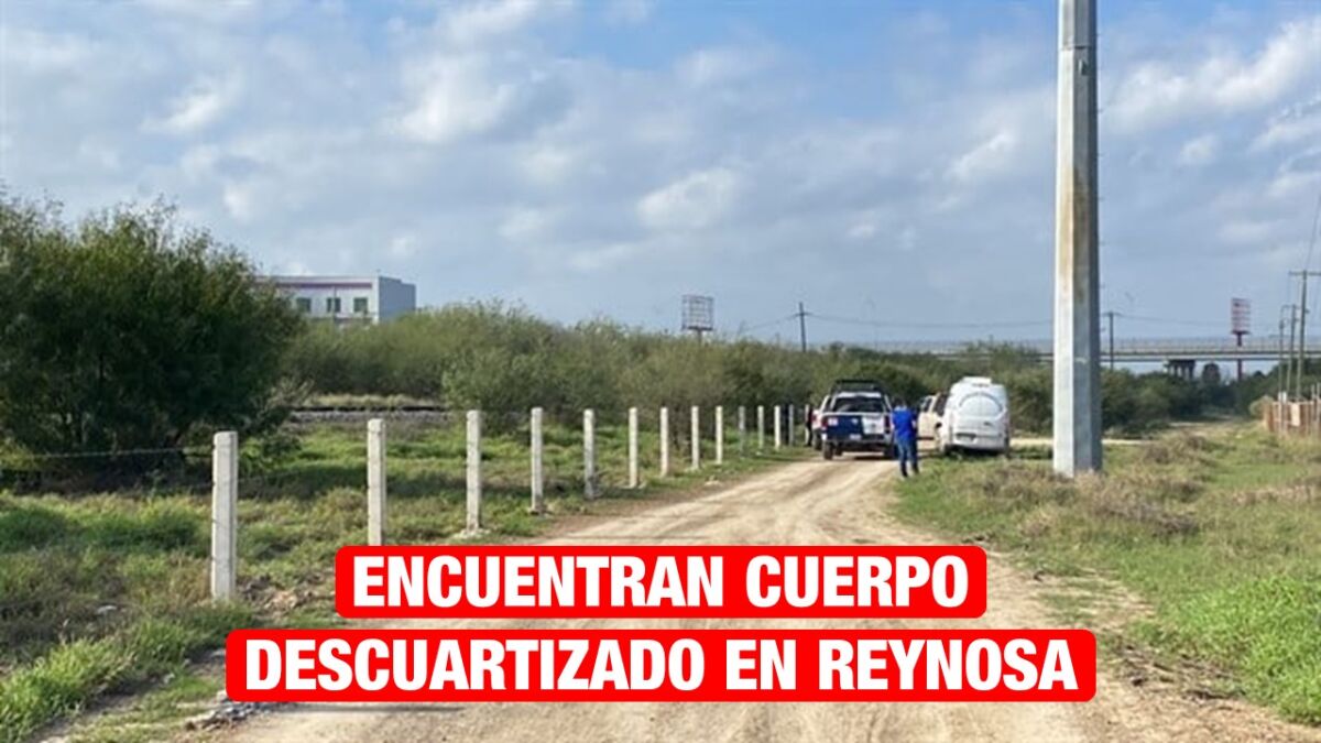 Encuentran cuerpo descuartizado en Reynosa