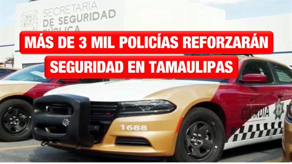 Más de 3 mil elementos de la Guardia Estatal reforzarán seguridad en vacaciones
