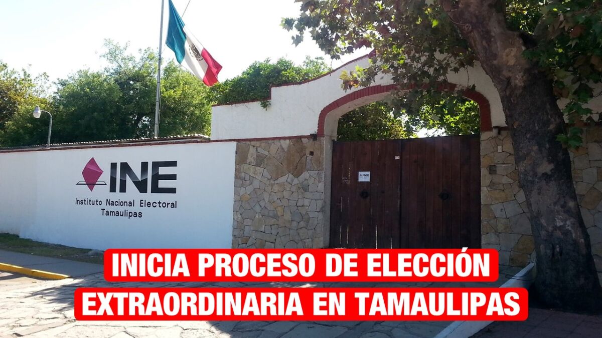 Da inicio proceso de elección extraordinaria por Senaduría por Tamaulipas