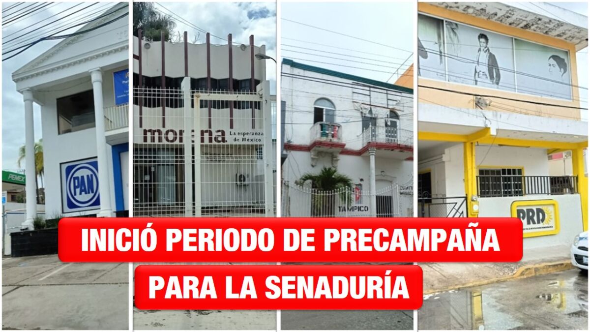 Inició periodo de precampaña para la Senaduría