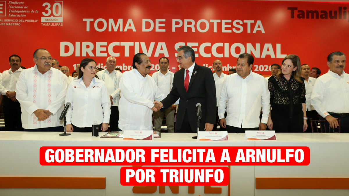 Aguinaldo de maestros está garantizado, dice gobernador al felicitar a Arnulfo