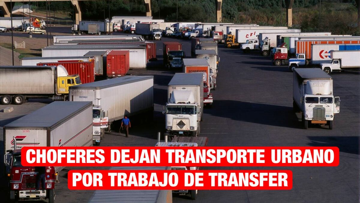 Escases de choferes de transporte urbano en NLD
