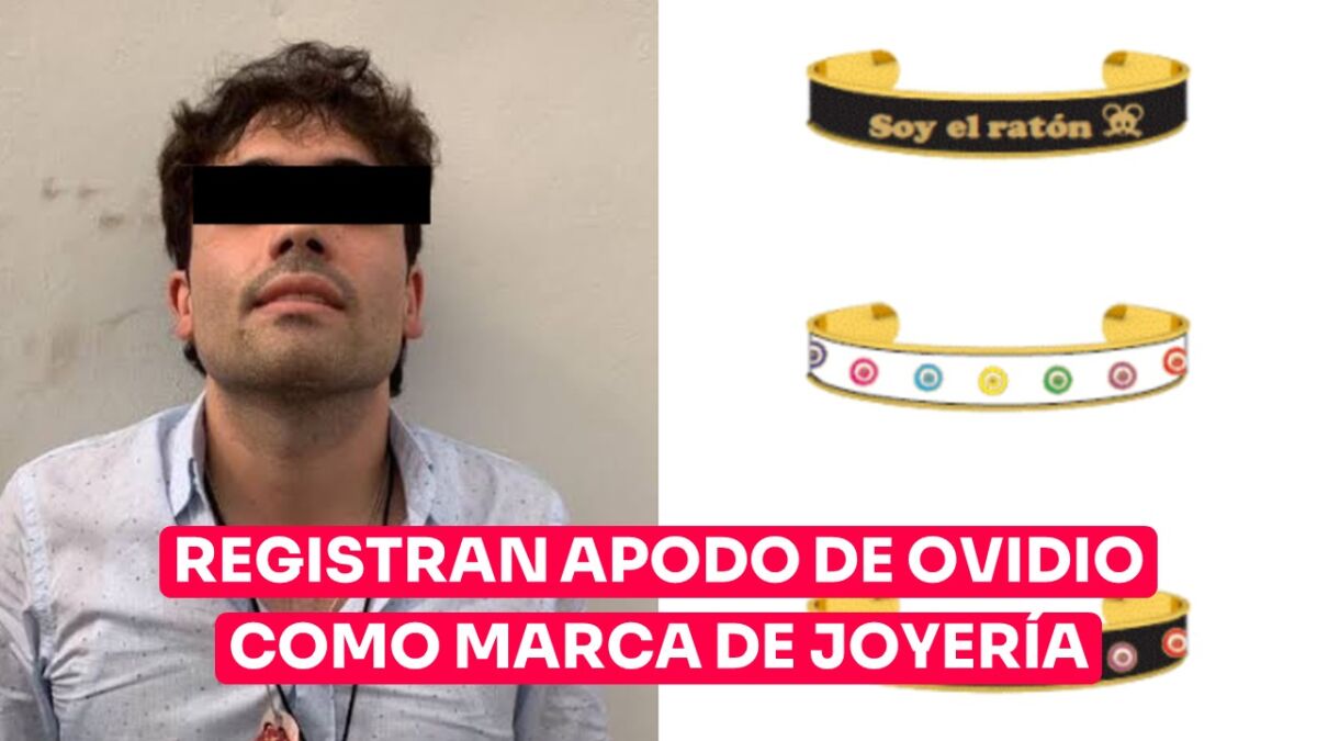 Registran apodo de Ovidio como marca de joyería, “Soy el Ratón”