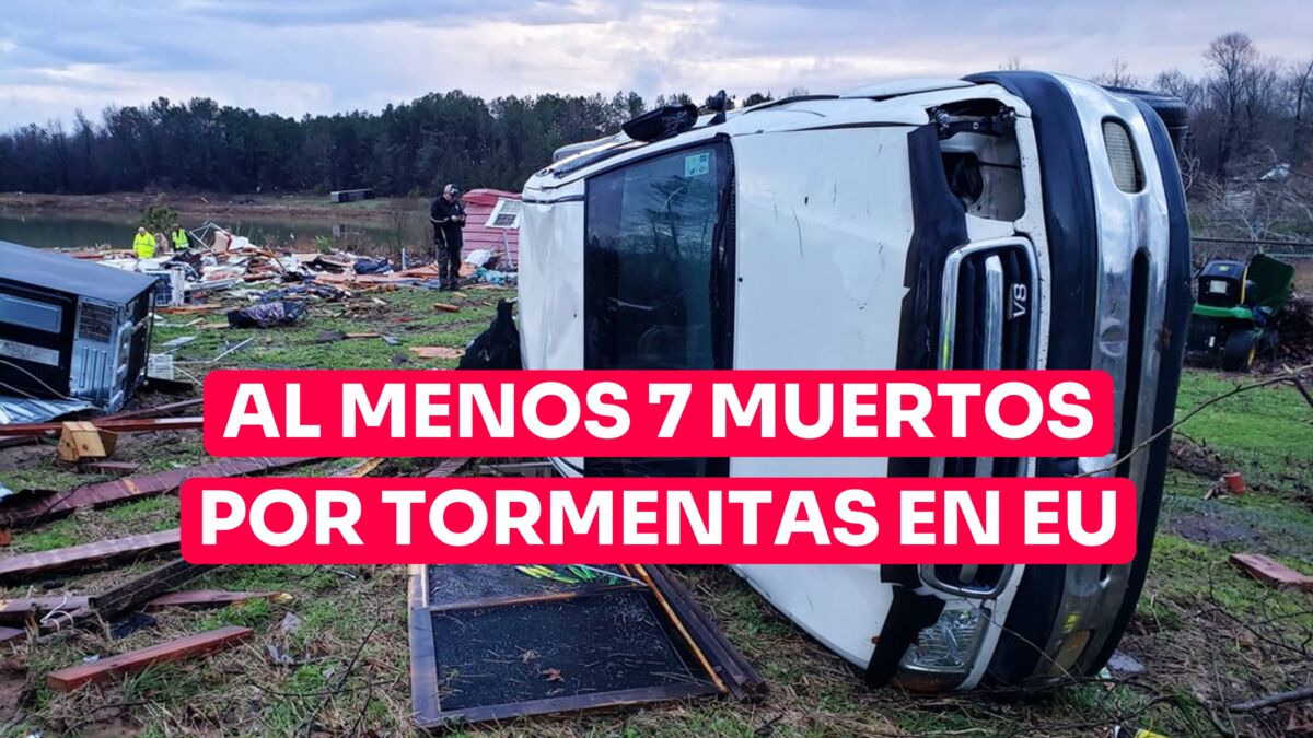 Sistema de tormentas deja al menos siete muertos en Alabama y Georgia