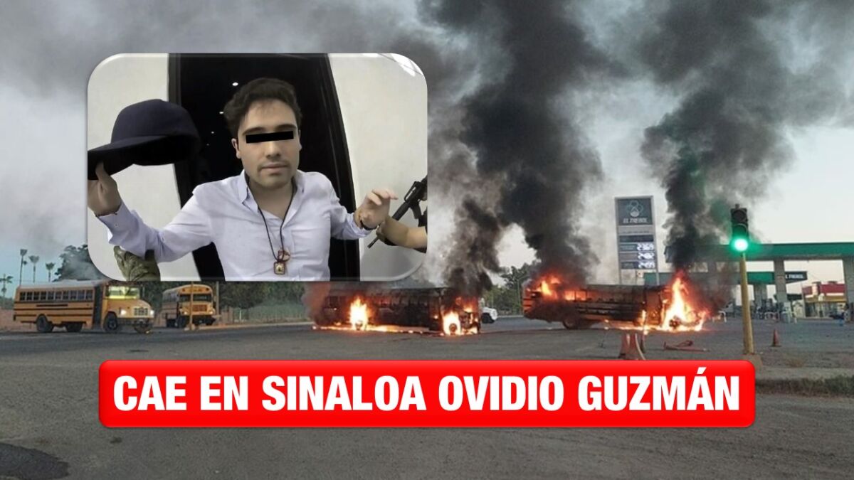 Recapturan en Sinaloa a Ovidio Guzmán, hijo de «El Chapo»