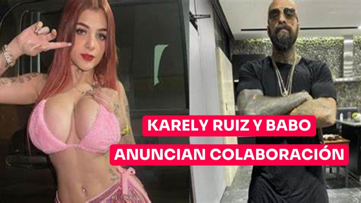 Karely Ruiz anuncia colaboración con Babo