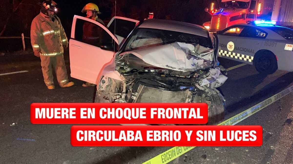 Sigue saldo rojo en carreteras, muere otro en la Victoria-Zaragoza