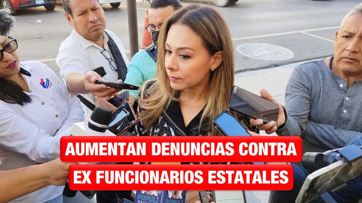 Confirman 6 denuncias más contra ex funcionarios estatales de Tamaulipas