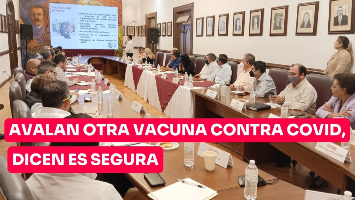 Avalan otra vacuna contra COVID, dicen es segura