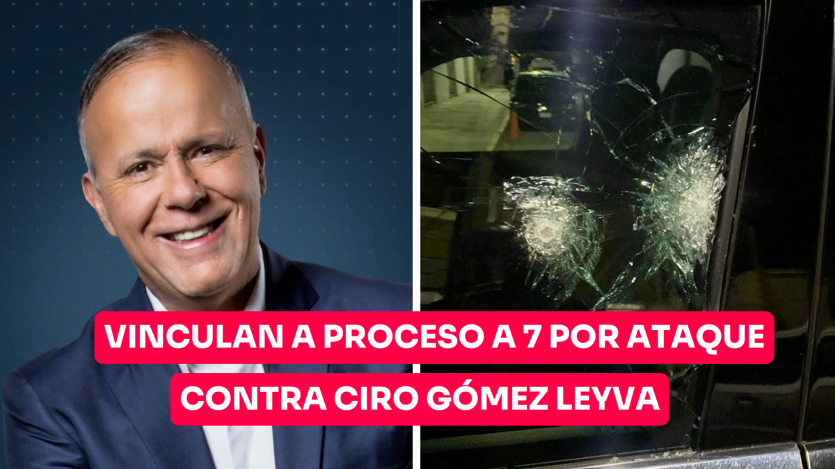 Vinculan a proceso a 7 por ataque contra Ciro Gómez Leyva