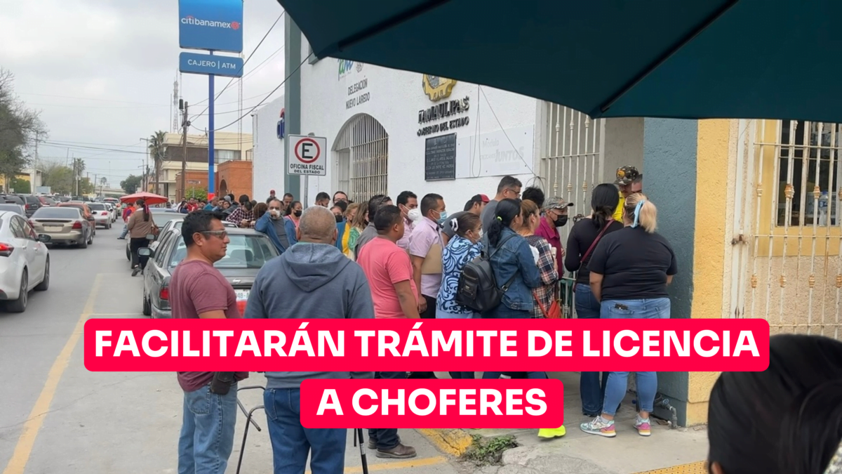 Facilitará Delegación de Transporte Público trámite de licencia a choferes
