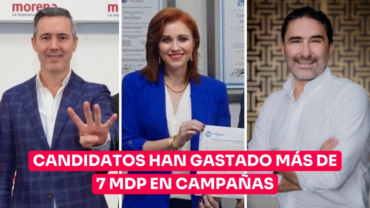 Candidatos al Senado reportan más de 7 mdp en gastos por campañas