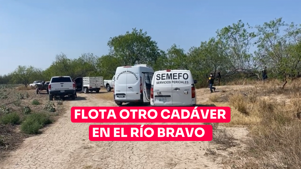 Flota otro cadáver en el Río Bravo