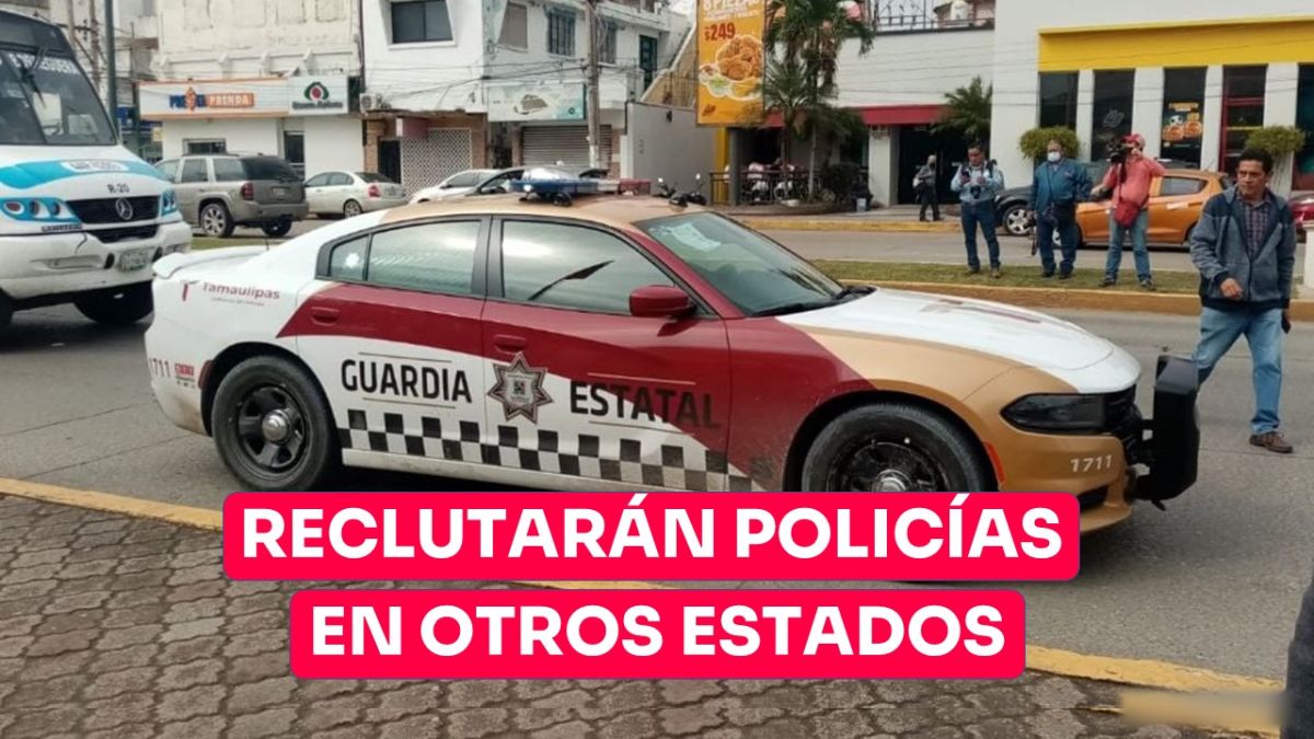 Guardia estatal reclutará policías de otras entidades