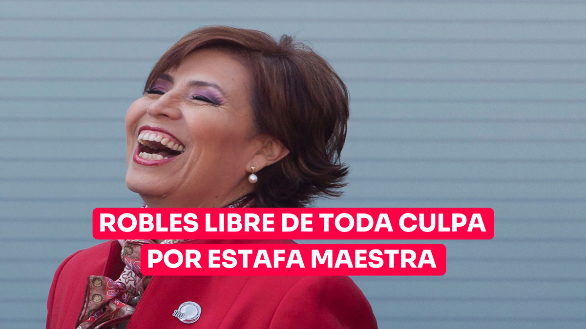 Robles libre de toda culpa por estafa maestra