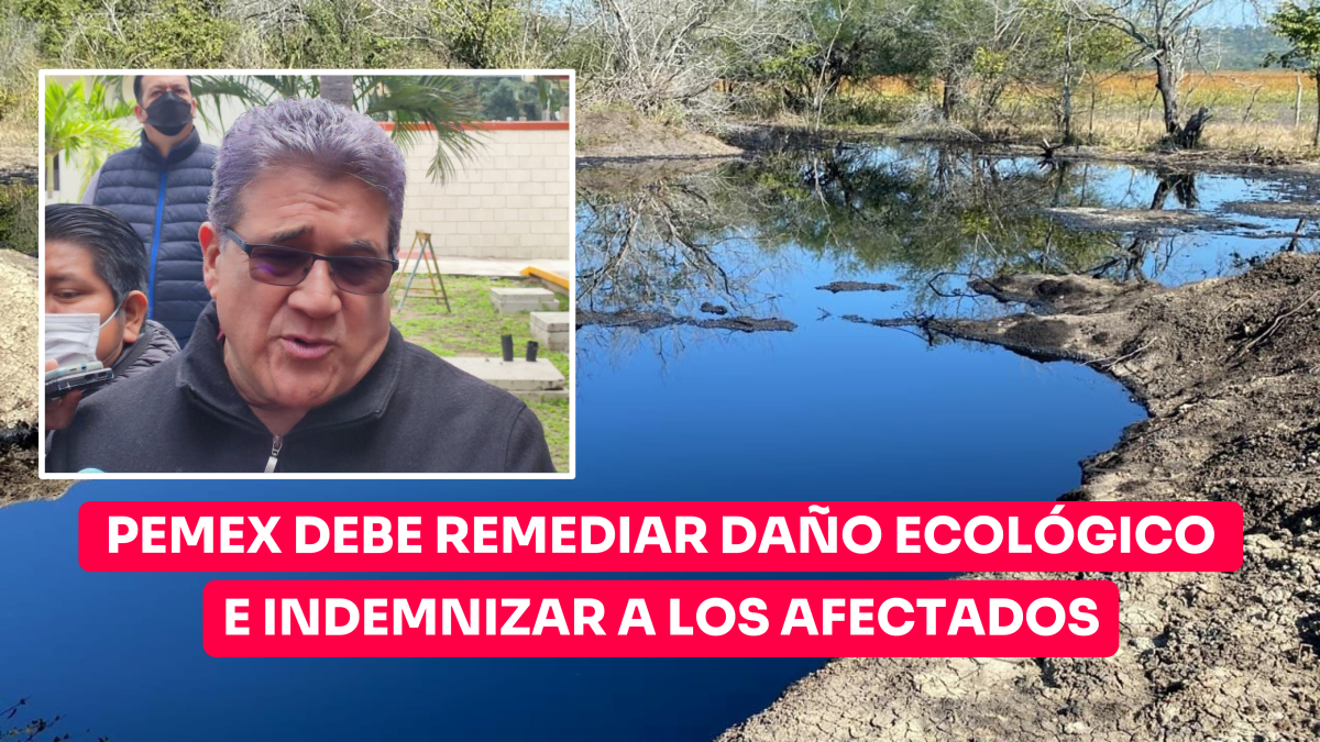 PEMEX debe remediar daño ecológico e indemnizar a los afectados