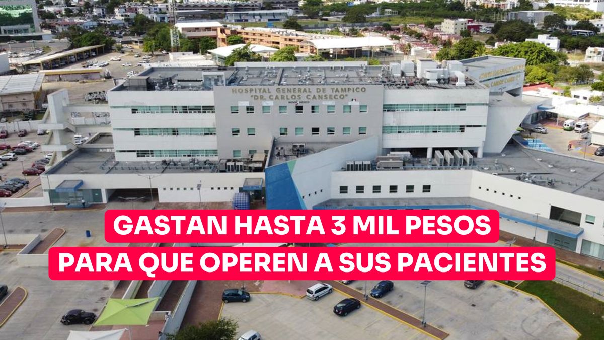 Hasta tres mil pesos gastan en material para que sus pacientes pueden ser operados en el IMSS y el Canseco