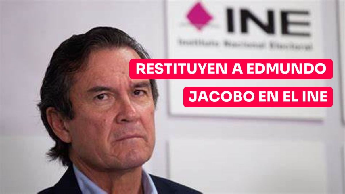 Tribunal ordena restitución inmediata de Secretario del INE, Edmundo Jacobo