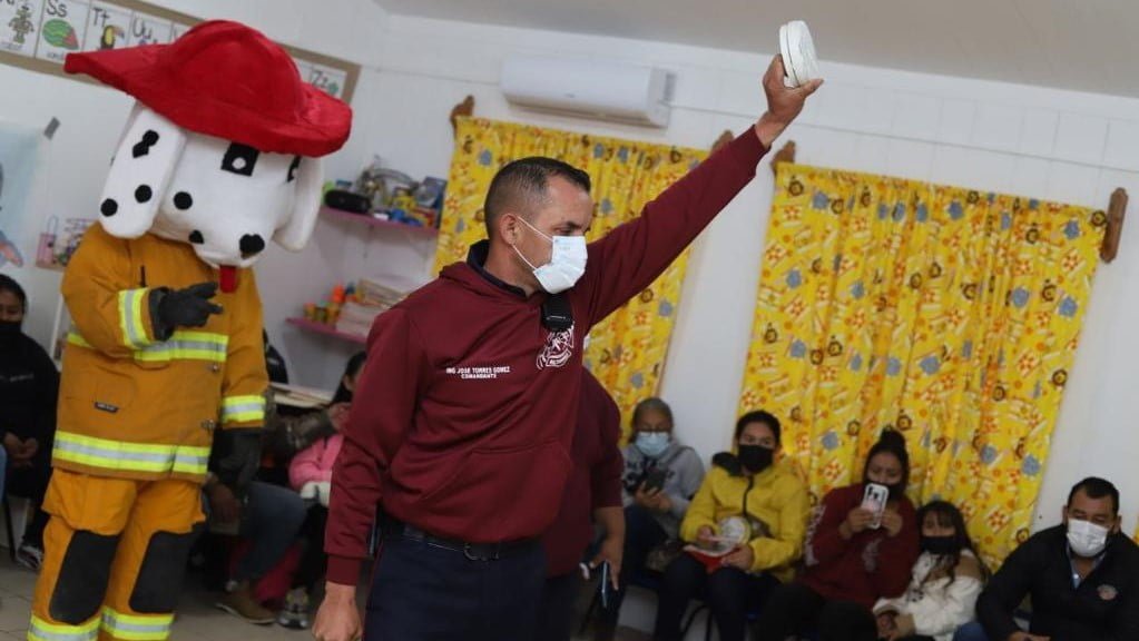 Capacita DIF Alltamira en Protección Civil y prevención de accidentes