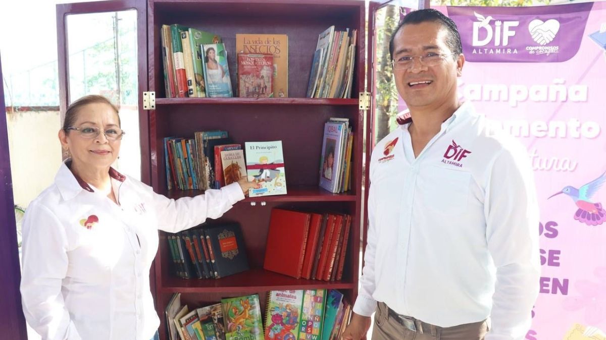 Arranca DIF Altamira segunda edición de campaña de lectura